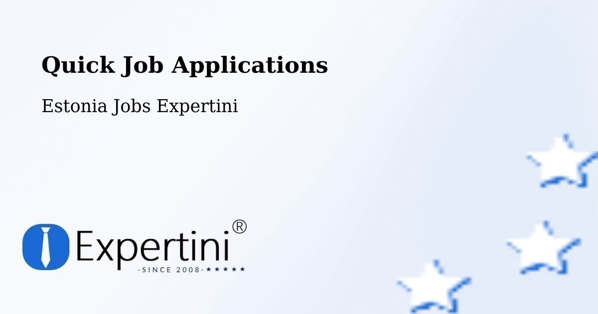 Quick Apply Feature – Põlva - Estonia Jobs Expertini
