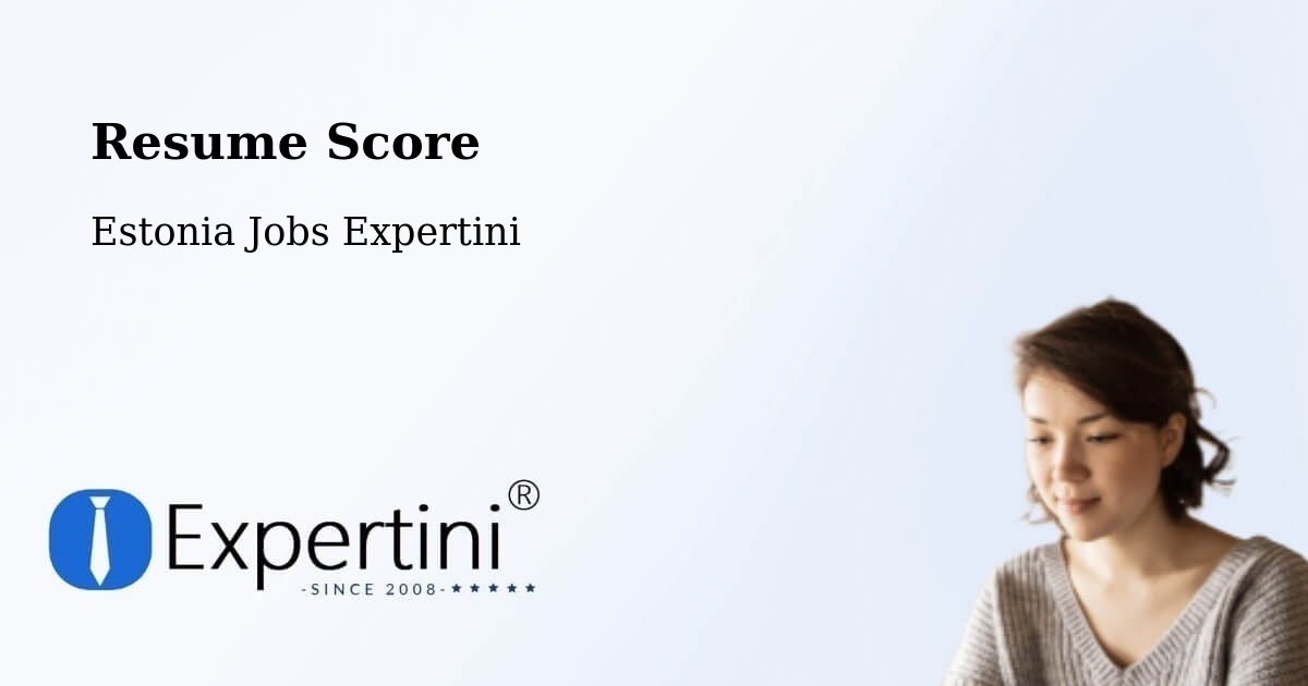 Resume Score & Job Description Match Tool – Põlva - Estonia Jobs Expertini